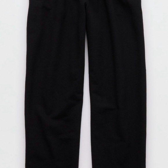 Relaxed Black Jogger Sweatpants - Picture 3 of 4